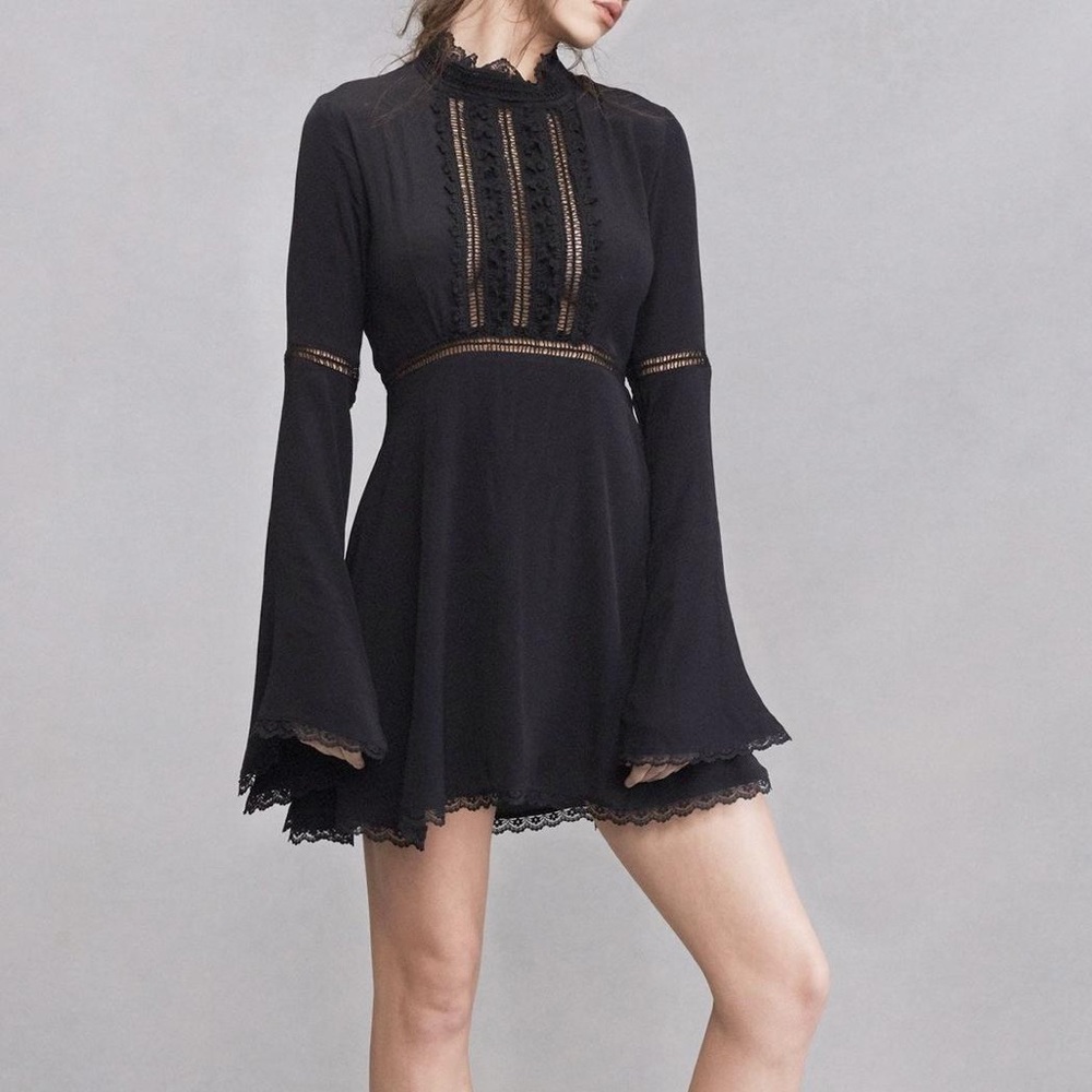 Black For Love and Lemons Willow dress